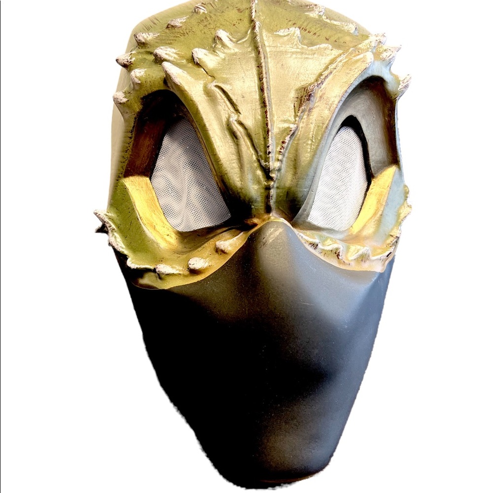 Life size spikey helmet